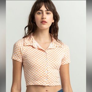 RSQ Womens checkered shirt